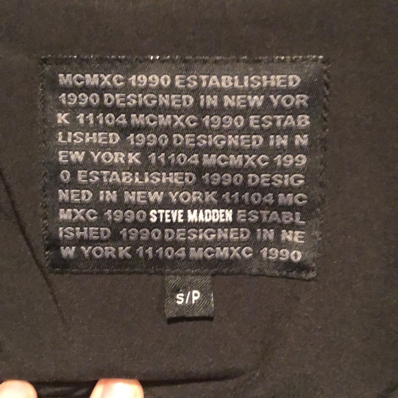 Steve Madden All Weather 3/4 length hooded jacket. Size S - Picture 6 of 7